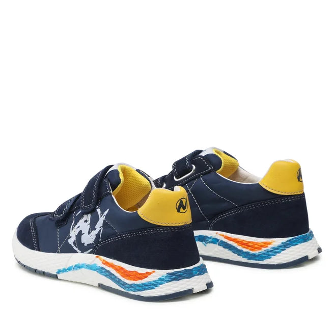 Boys Jesko Shoe - Navy/Yellow