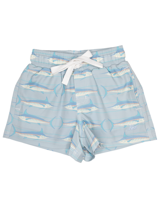 Swim Trunk Coral Swordfish
