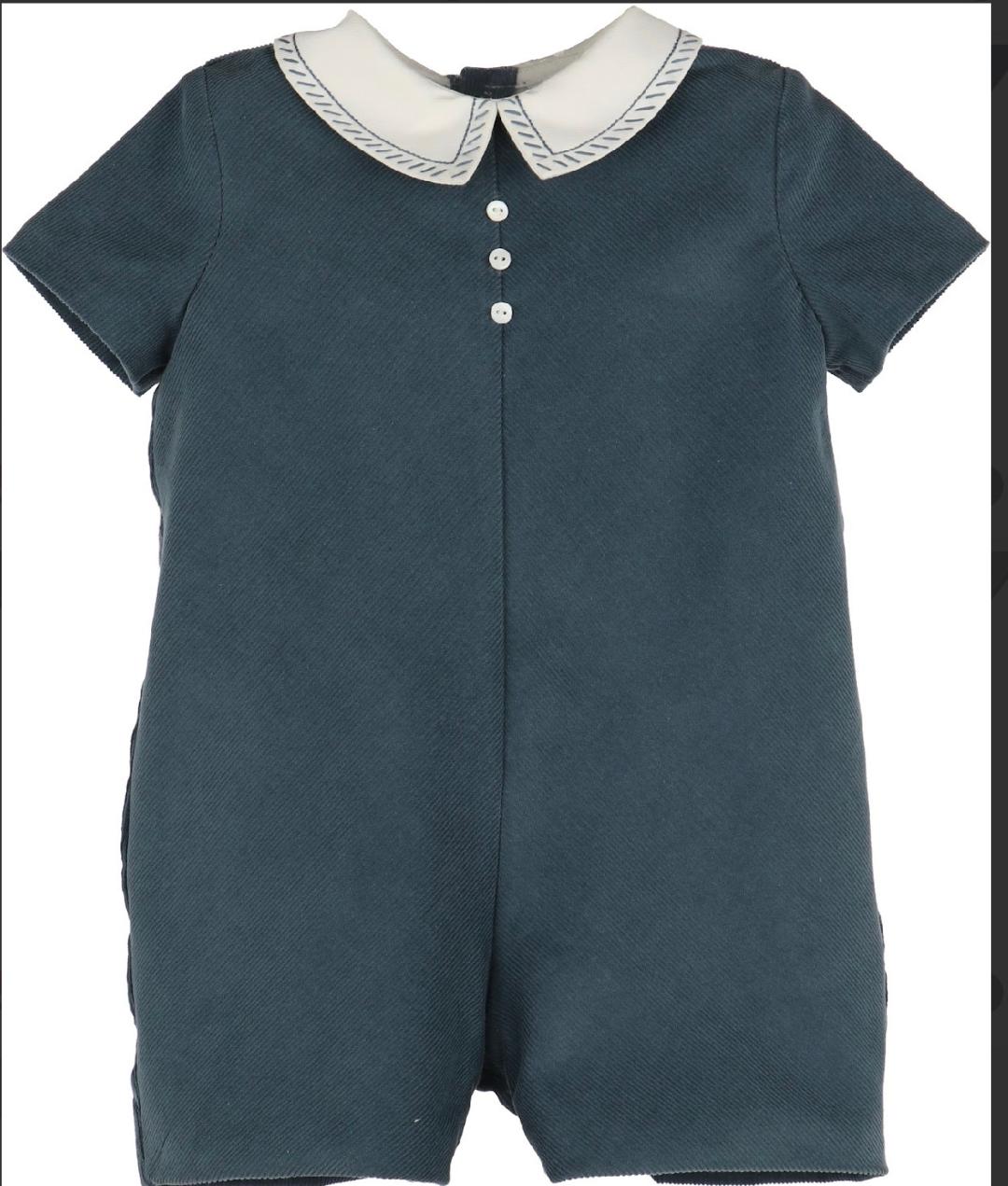 Cozy Corduroy Boy Bubble Blue