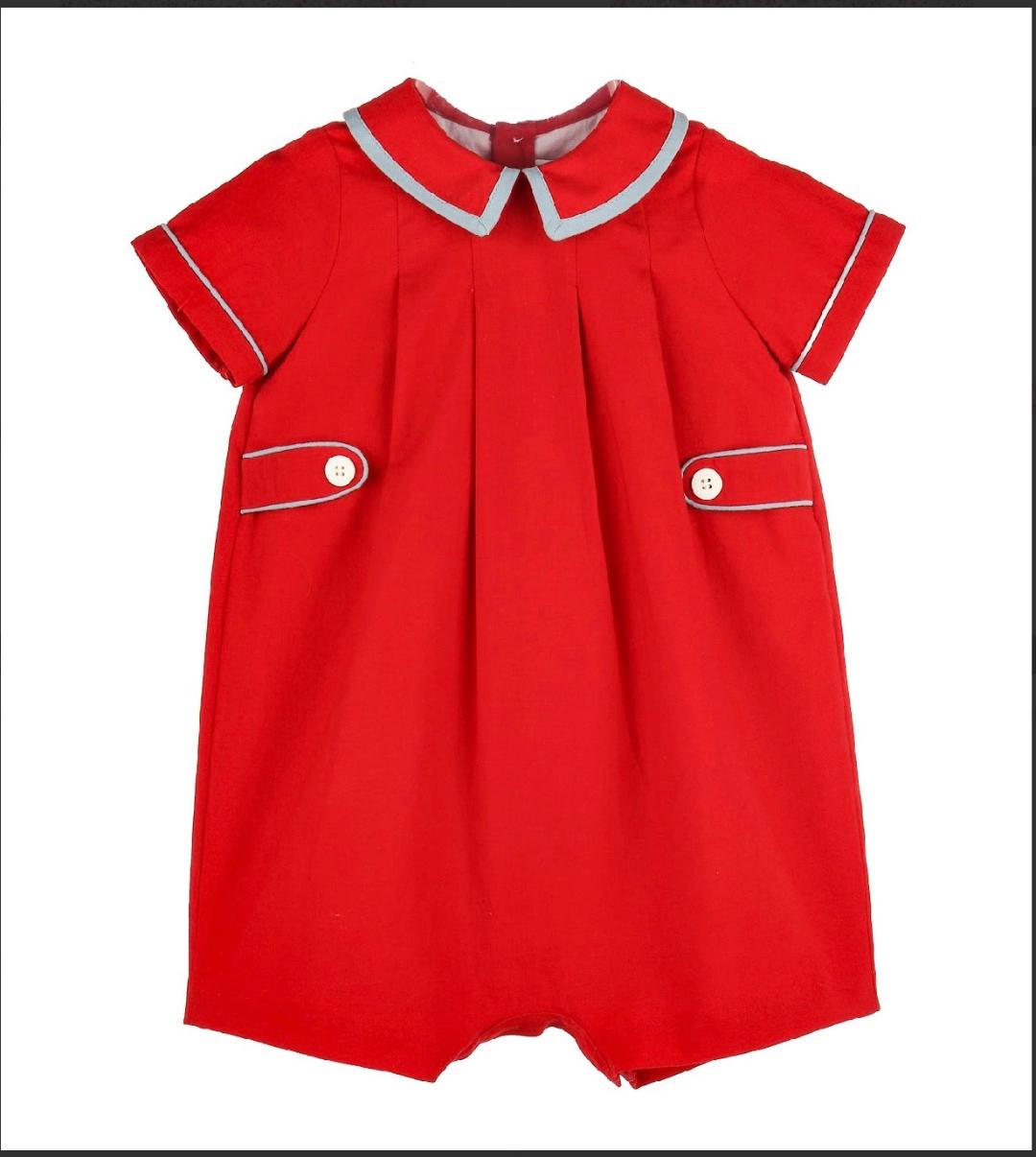 Winterberry Boy Bubble Red/Blue