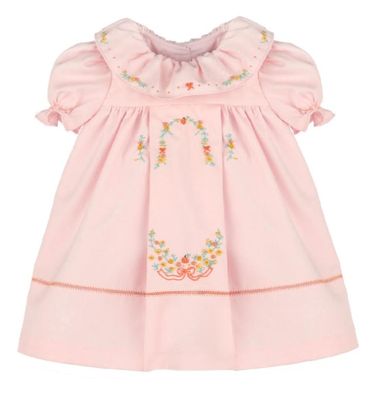 Pumpkin Ruffle Dress Pink