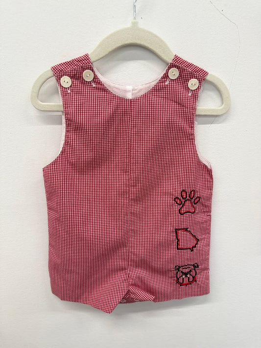 Bulldog Red/Black Logo Shortall