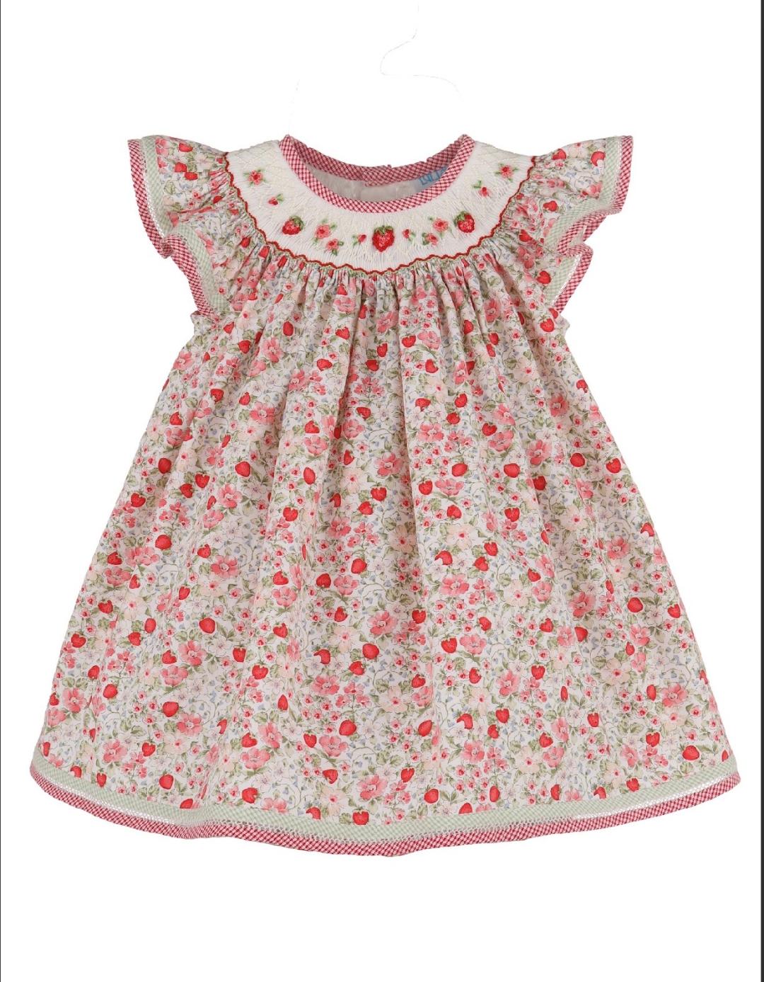 Cherries Bishop Dress