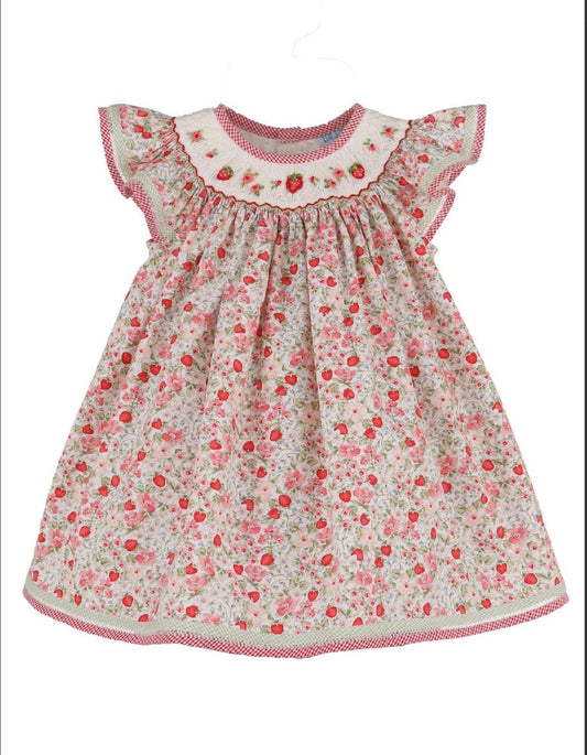 Cherries Bishop Dress