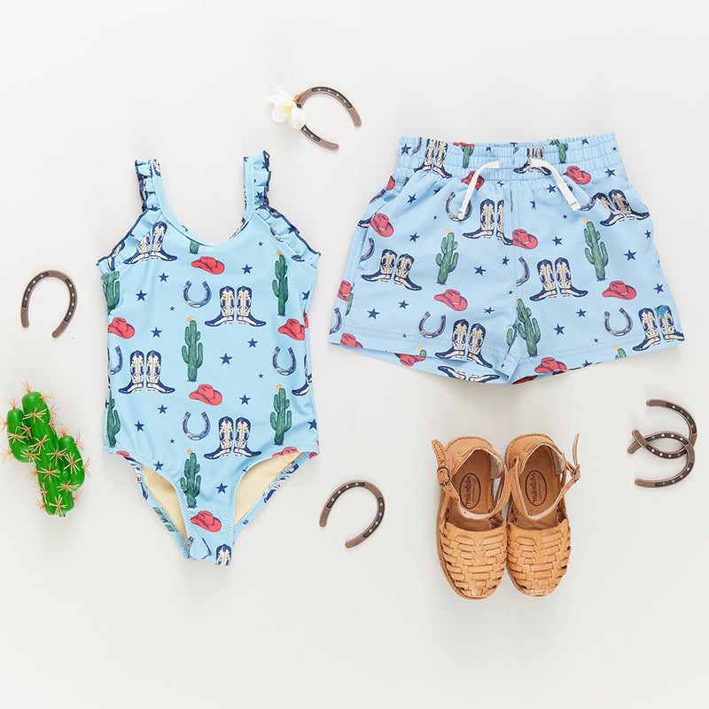 Girls Claire Suit - Tiny Rodeo