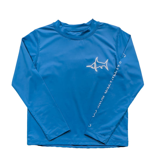 Tybee Rashguard - Med Blue