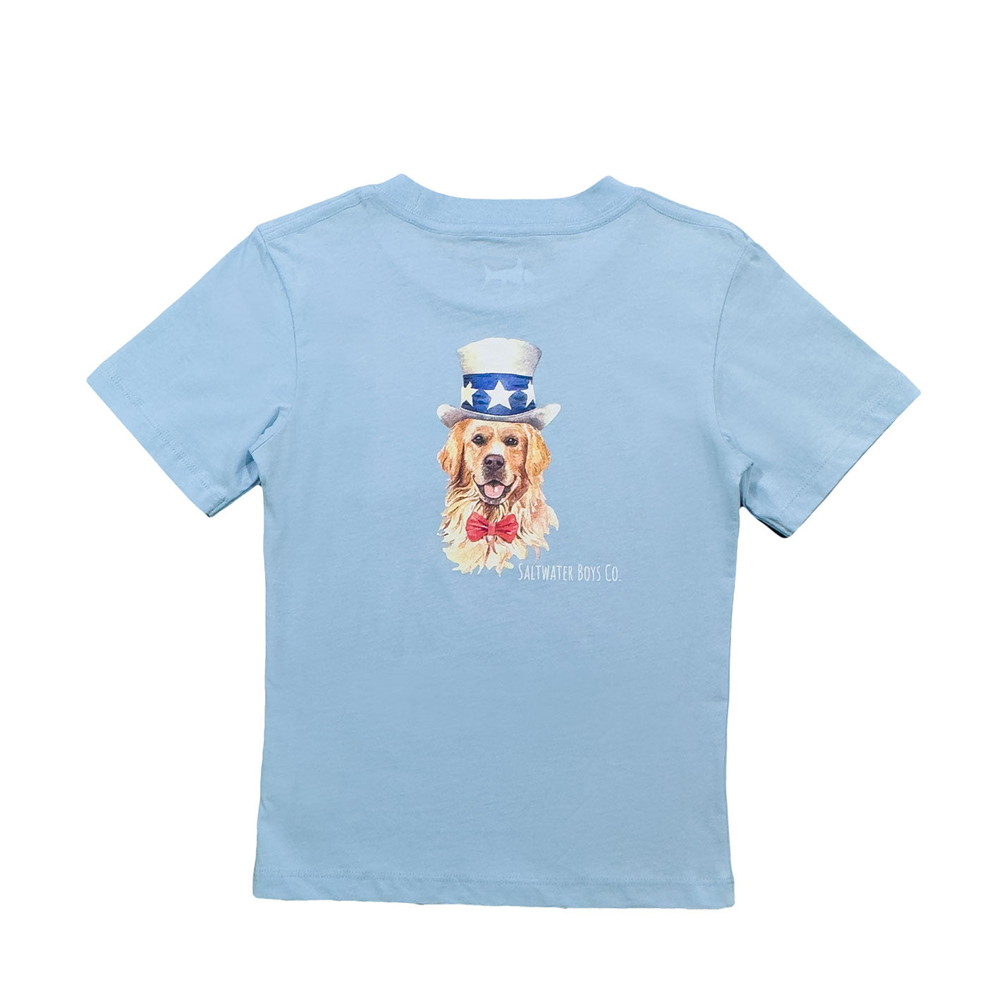 Patriotic Lab S/S Tee - Lt Blue