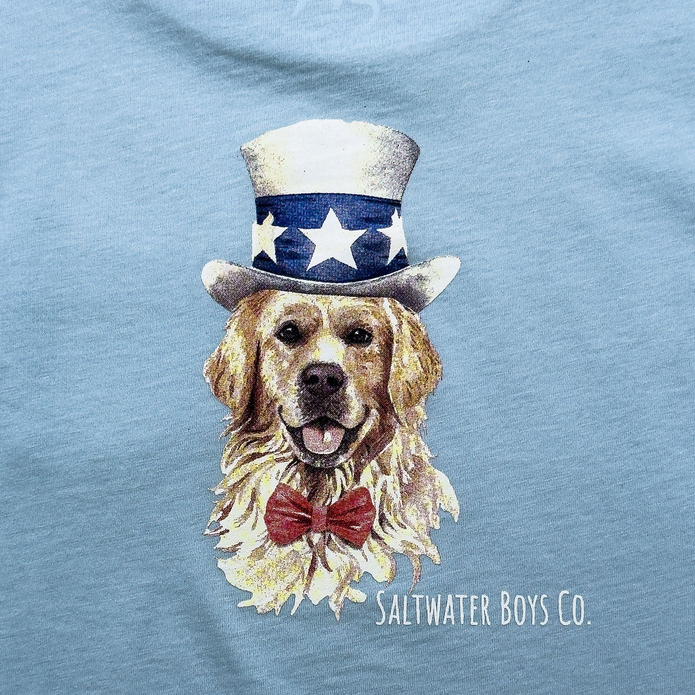 Patriotic Lab S/S Tee - Lt Blue