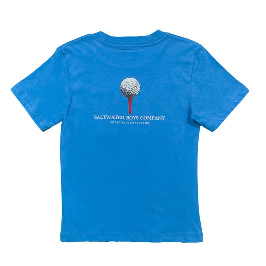 Golf Ball S/S Tee - Parisian Blue