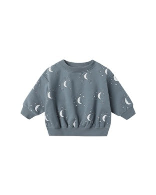 Relaxed Fleece Set - Silver Moon