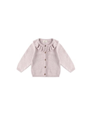Ruffle Collar Cardigan & Bloomer Set