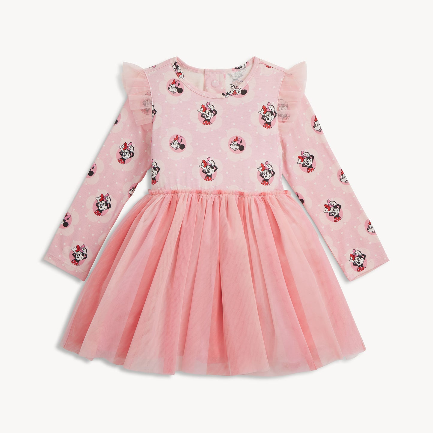 Min Galentines Day Rf Dress W/ Tutu Skirt