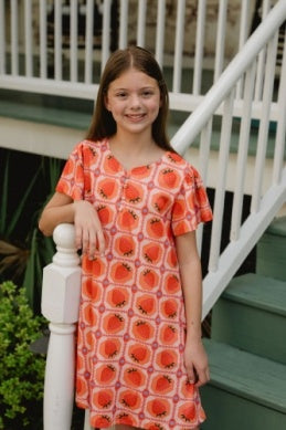 Abigail Dress - Wild Strawberry