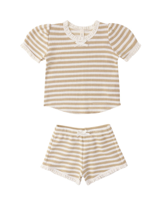 Ruby Set- Butterscotch Stripe