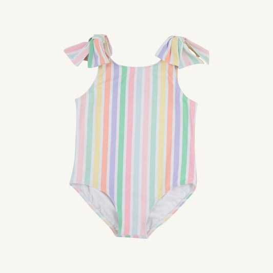 Edisto Beach Bathing Suit- Southamton Stripe