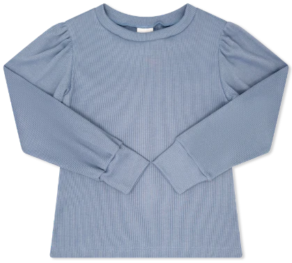 Jane Blouse Long Sleeve- Bluebird Blue