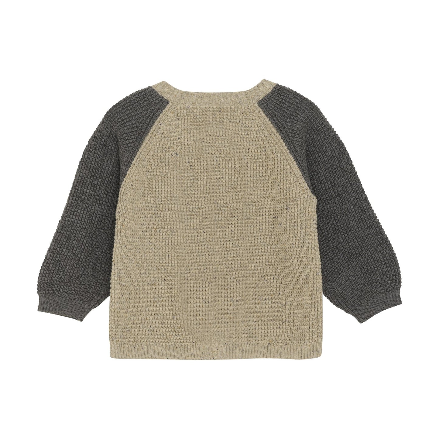 Baby Knit Cardigan - Beige Melange