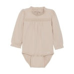 Baby L/S Onesie - Sepia Rose