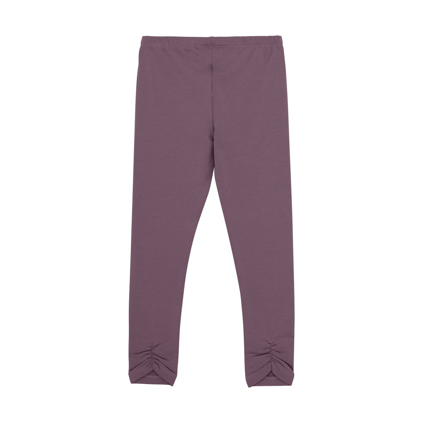 Girls Leggings - Black Plum