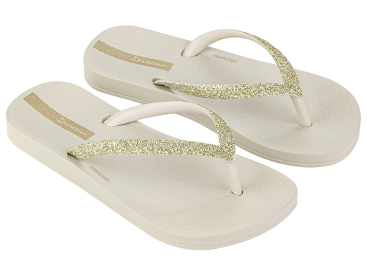 Ana Sparkle Kids Sandal - Beige