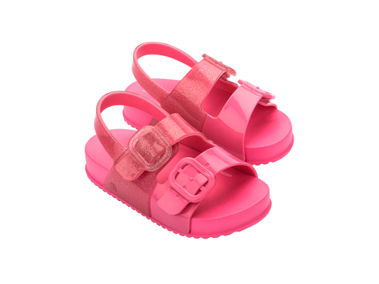 Baby Cozy Sandal -Pink Glitter