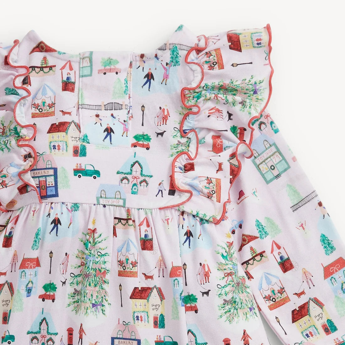 Winter Village Modal L/S Dress w/ Legging