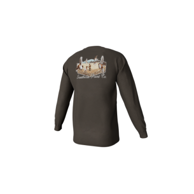 Youth Long Sleeve Pocket Tee - Gunstock