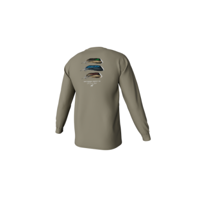 Youth Long Sleeve Pocket Tee - Laurel Oak