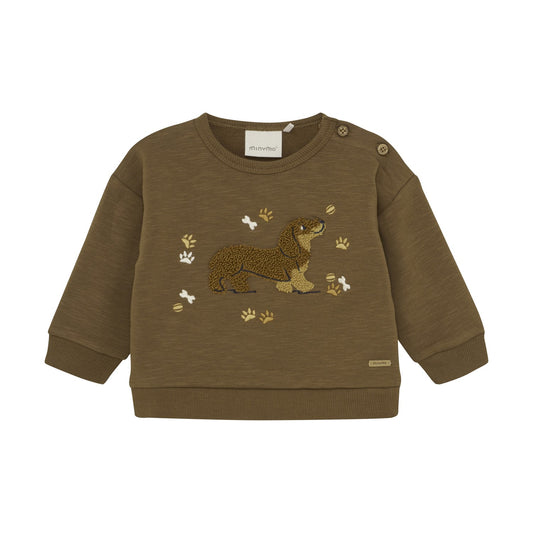 Baby Sweatshirt - Sepia