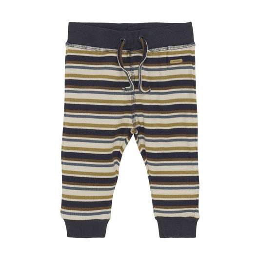 Baby Rib Pants - Parisian Night Stripe