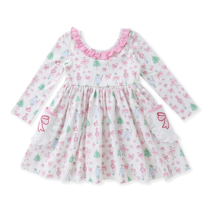 Embroidery Dress- Nutcracker