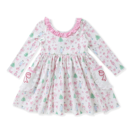 Embroidery Dress- Nutcracker