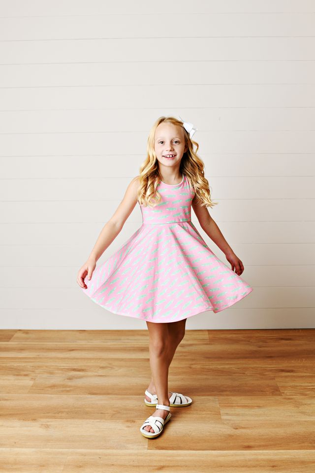 Alligator Flair Dress