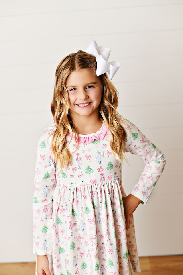 Embroidery Dress- Nutcracker