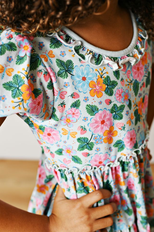 Blue Floral Dress