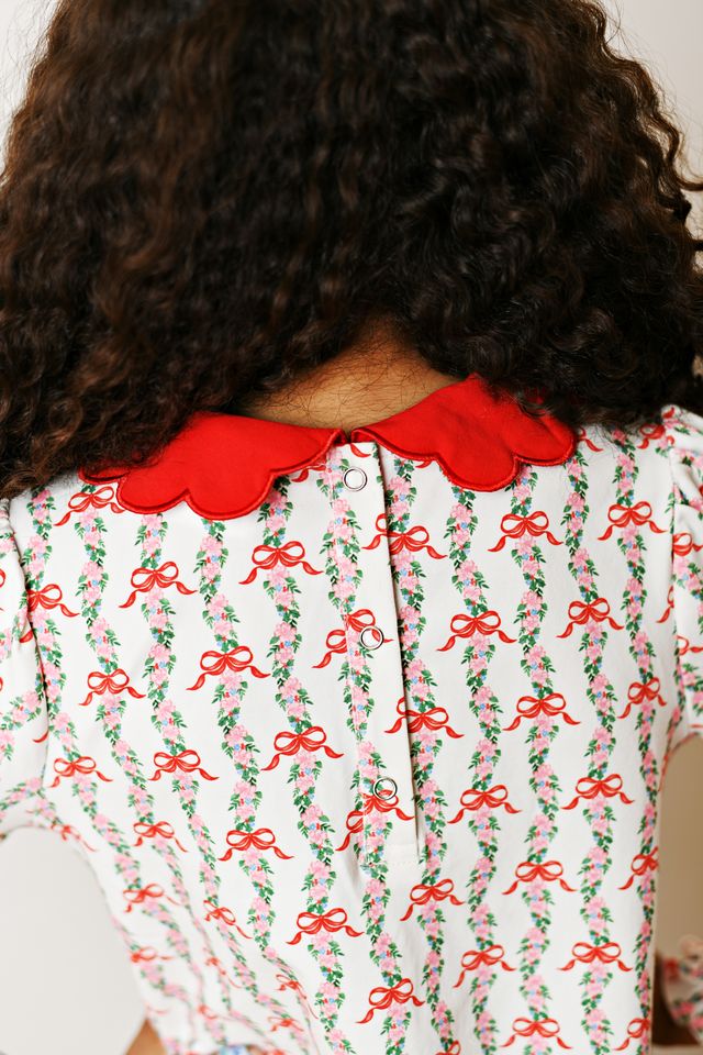 Proper Dress- Red Bow