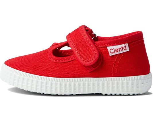 Red T-Strap Velcro