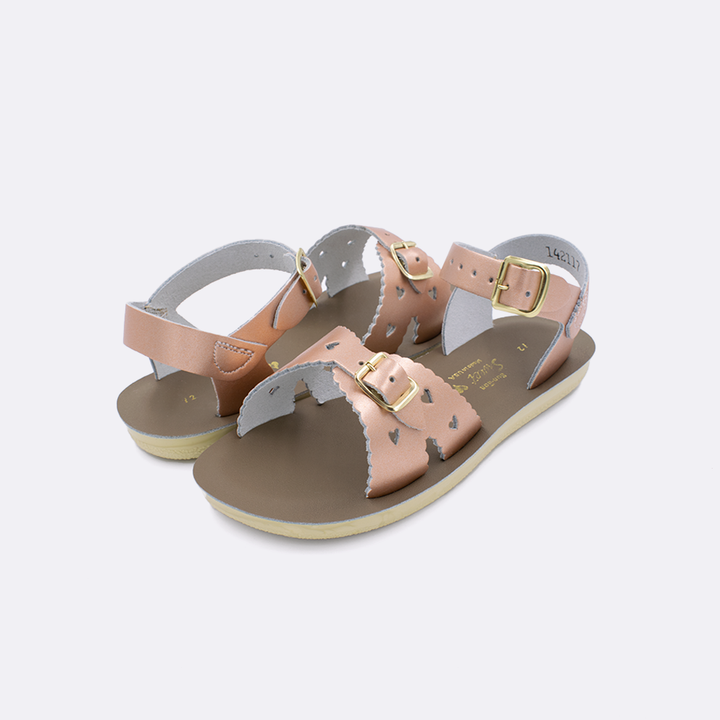 Sweetheart Rose Gold Sandal