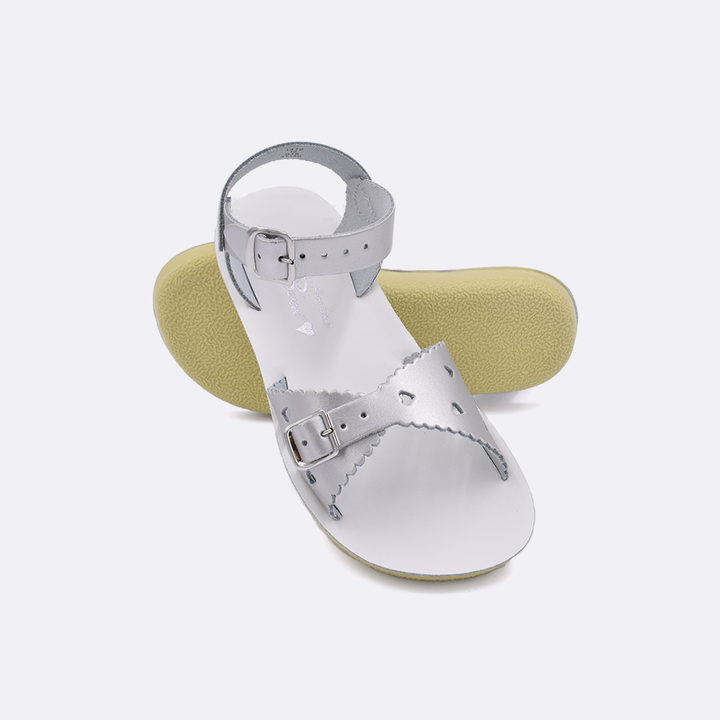 Sweetheart Silver Sandal