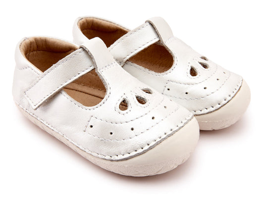 Royal Pave White Baby Walking Shoe