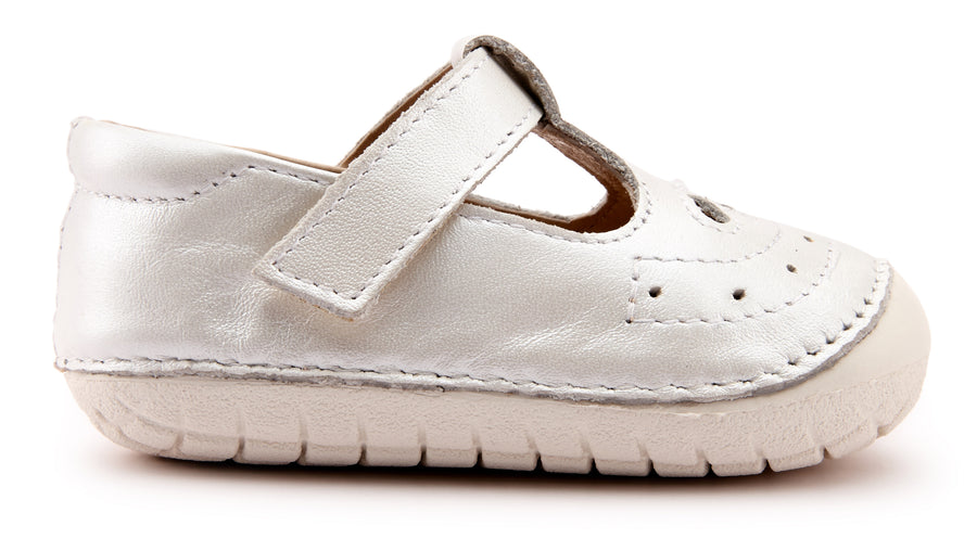 Royal Pave White Baby Walking Shoe