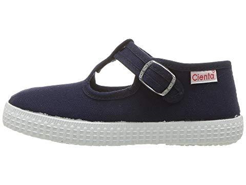 navy t-strap snap