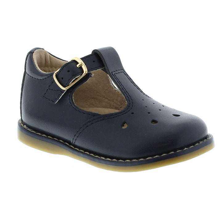 Heather Mary Jane Navy Pearl