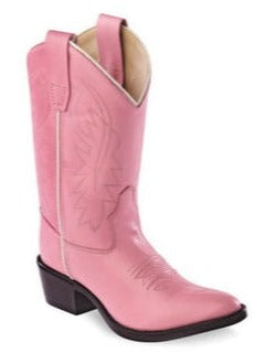 Pink Cowgirl Boot - Round Toe