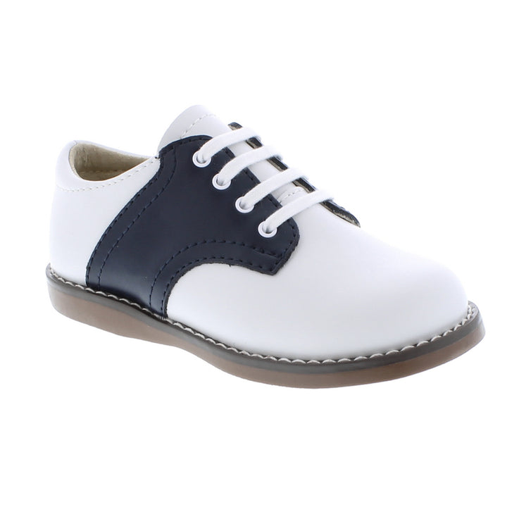 Cheer Saddle Shoe - White/Navy