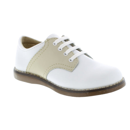 Cheer Saddle Shoe - White/Ecru