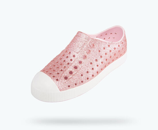 Jefferson Bling Milk Pink/White