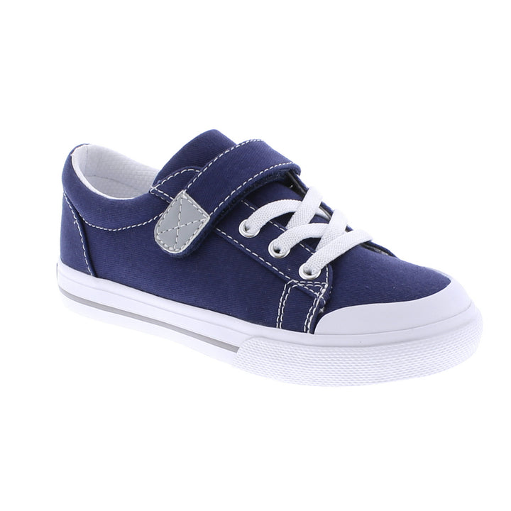 Jordan - Navy Velcro Shoe