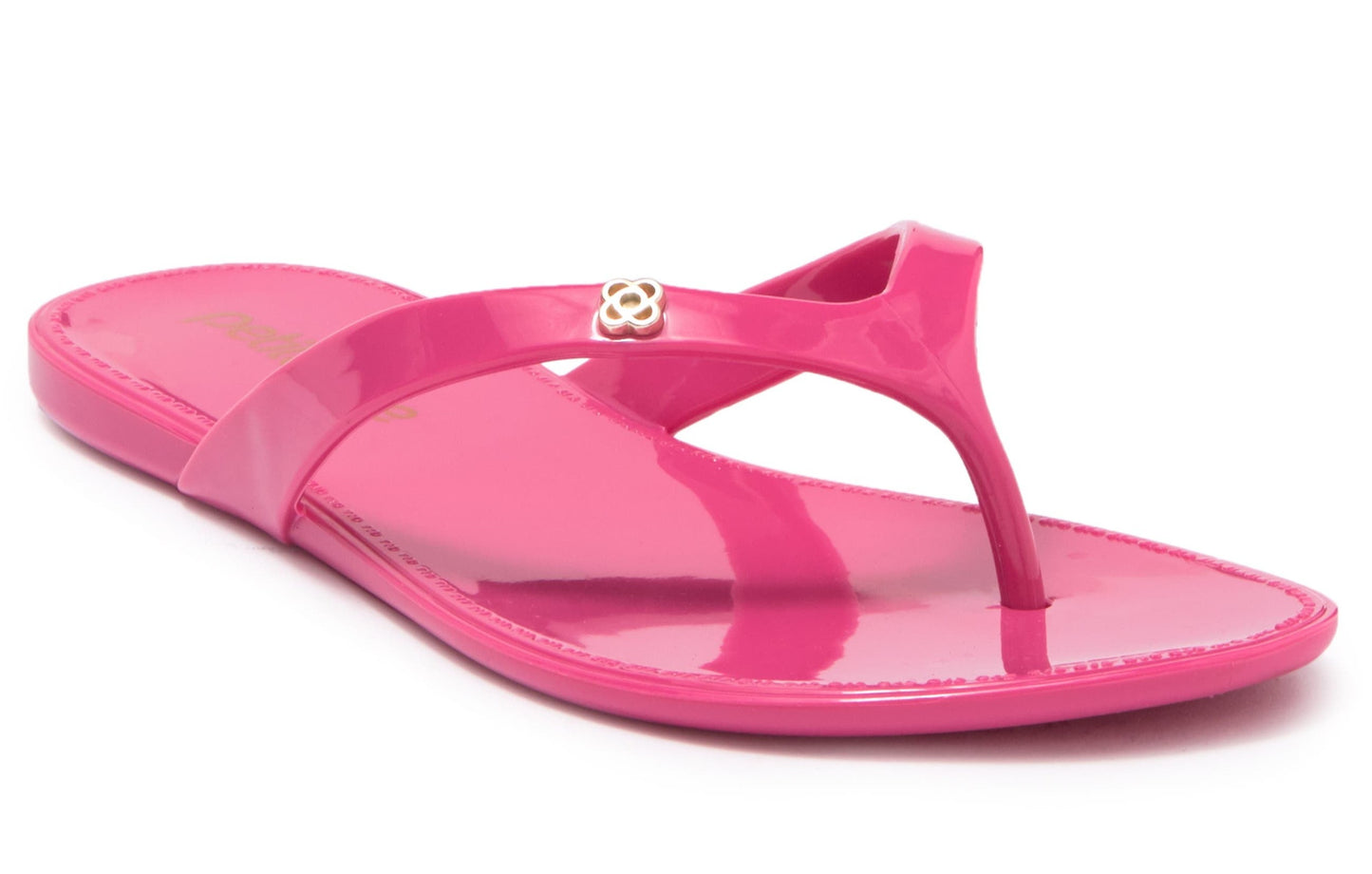 Negril Pink Fluor Flip Flop