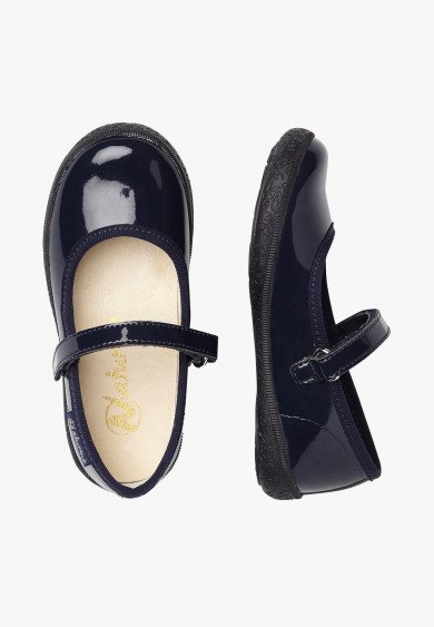 Pavia Mary Jane Shoe - Navy Blue